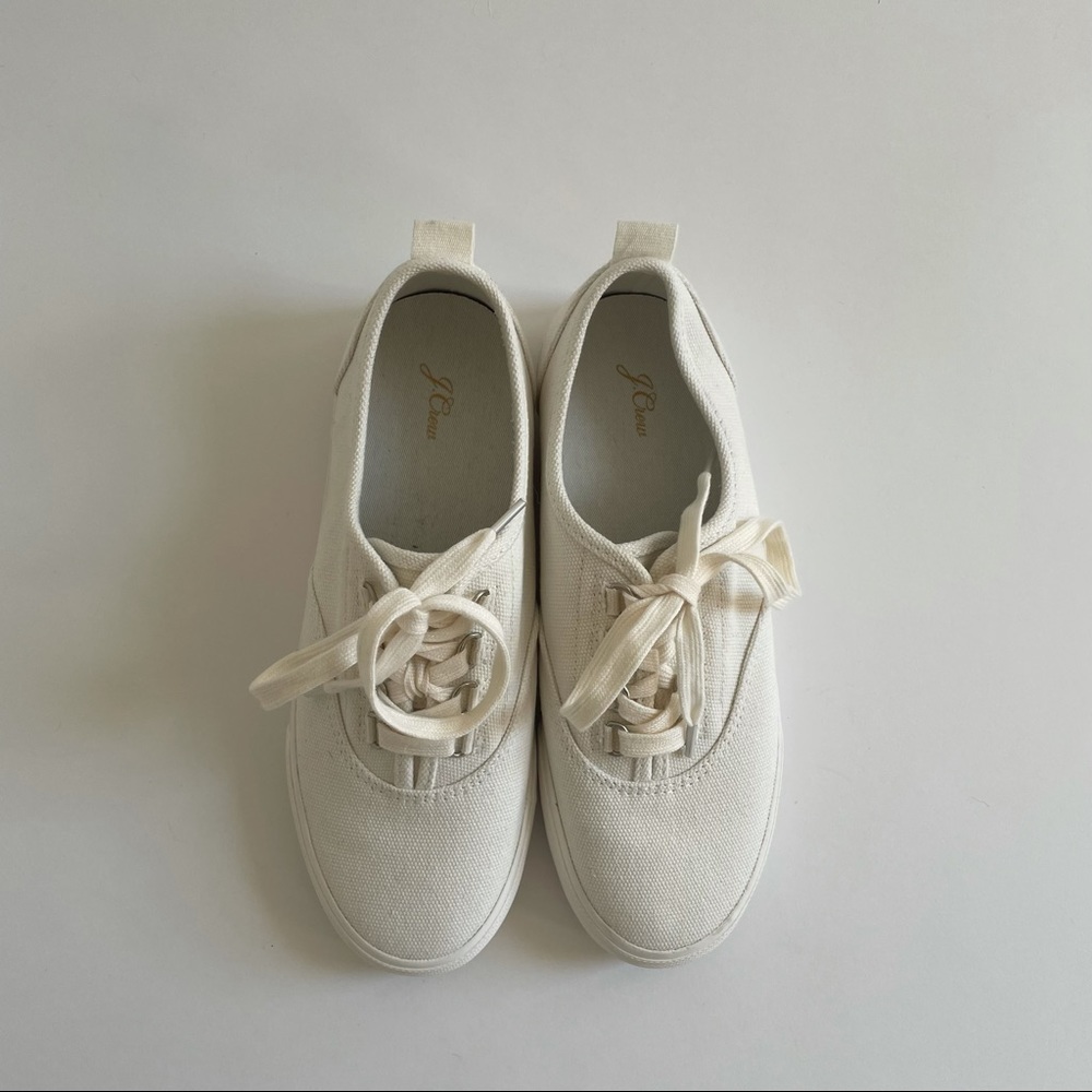 JCrew Harbor Canvas Sneaker - Picture 2 of 4